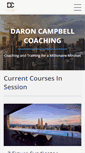 Mobile Screenshot of daroncampbellcoaching.com